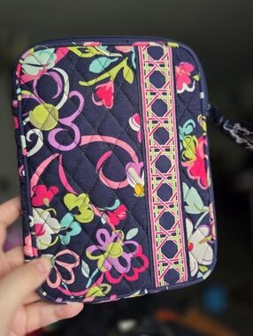 Vera Bradley Tablet Sleeve in retired Ribbons